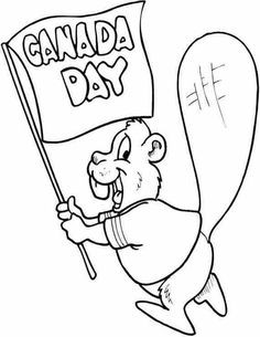236x305 best of canada beaver coloring pages - Canadian Beaver Drawing