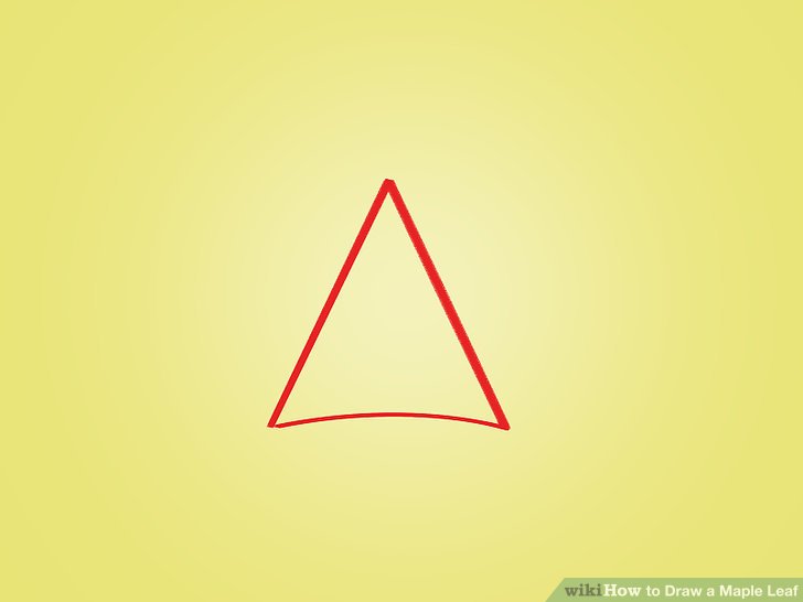 728x546 How To Draw A Maple Leaf Steps - Canadian Leaf Drawing