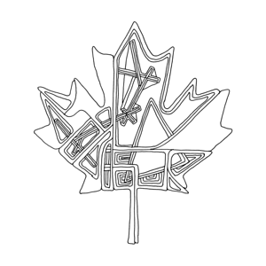300x300 inner maple leaves - Canadian Maple Leaf Drawing