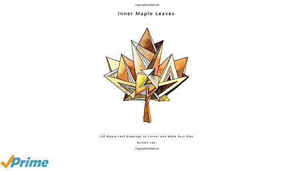 600x350 inner maple leaves maple leaf drawings to colour and make - Canadian Maple Leaf Drawing