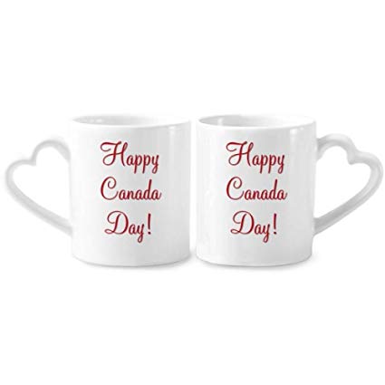425x425 happy canada day maple leaf drawing couple mugs - Canadian Maple Leaf Drawing