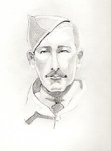 221x300 canadian military drawings fine art america - Canadian Soldier Drawing