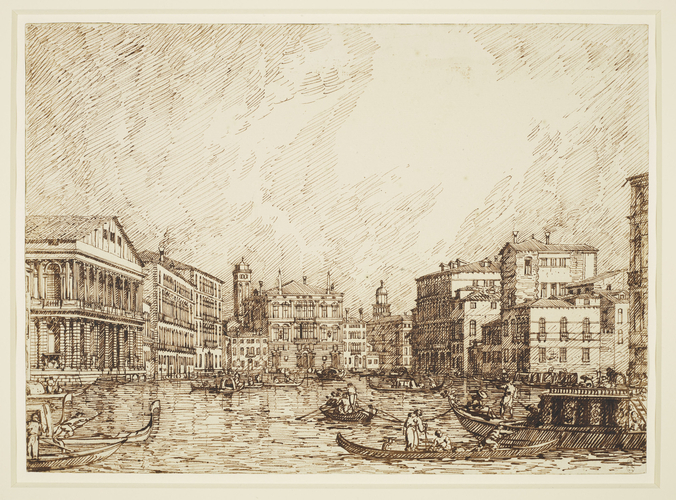 676x500 drawings of the grand canal - Canal Drawing