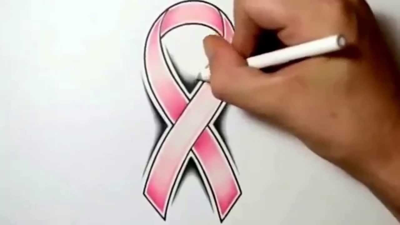 1280x720 how to draw a cancer ribbon - Cancer Drawing