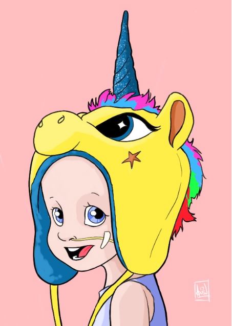 453x638 i draw childhood cancer - Cancer Drawing