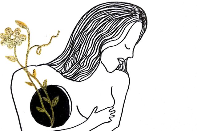 640x427 art from a broken heart an inktober series on cancer - Cancer Drawing