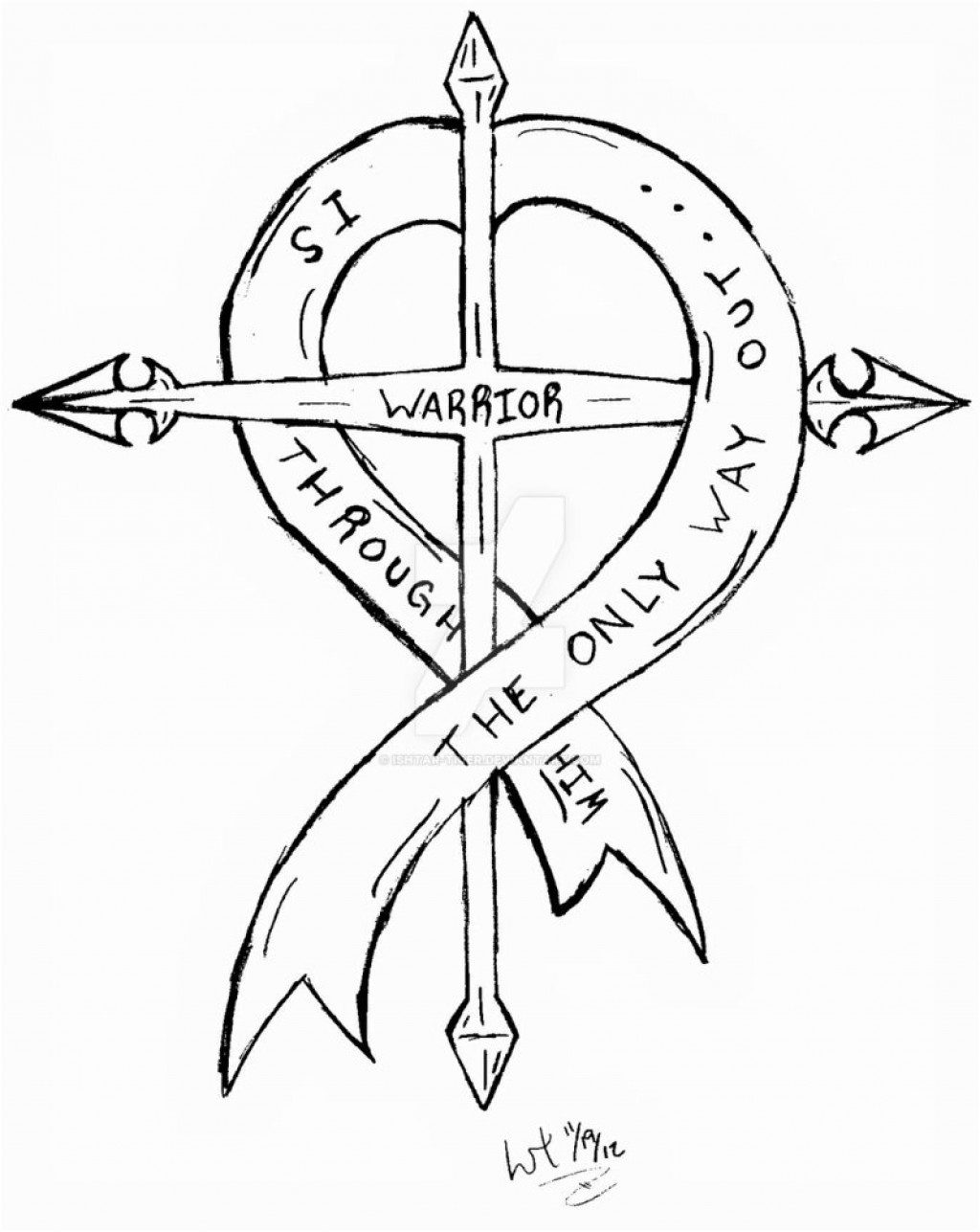 1024x1287 coloring pages cancer awareness coloring pagesbon drawing - Cancer Ribbon Drawing