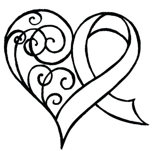 533x523 brain cancer ribbon best brain tumor awareness images on brain - Cancer Ribbon Drawing