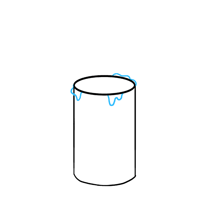 680x678 how to draw a candle - Candle Drawing