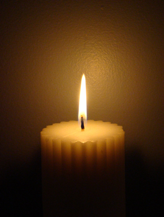 566x749 Gaby Hamelin - Candle Flame Drawing