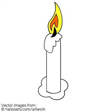 335x355 Download Candle Light - Candle Light Drawing