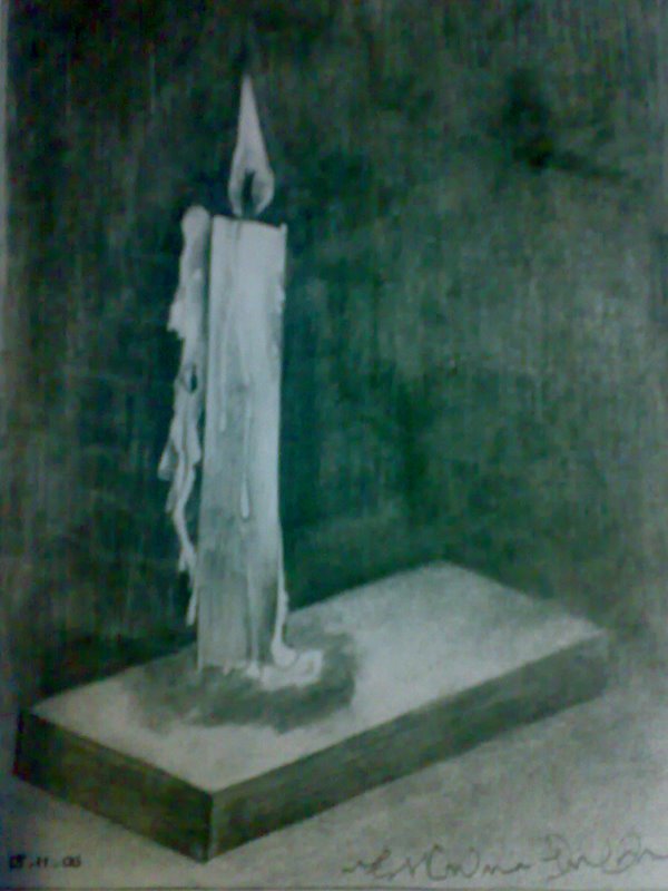 600x800 live drawing candle shoes pencil sketching artwork candle boots - Candle Pencil Drawing