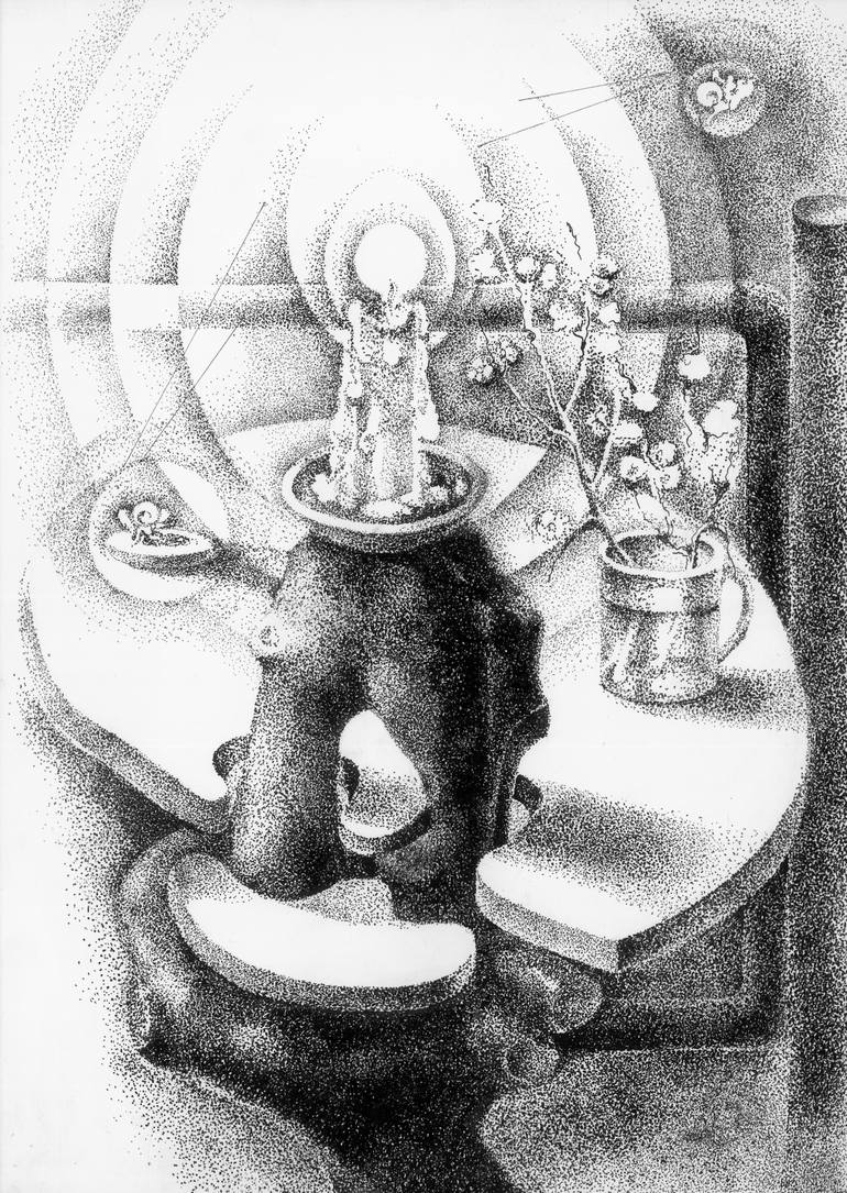 770x1085 Candlestick Drawing - Candlestick Drawing