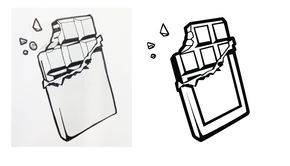 290x166 how to draw candy bar chocolate bar drawing tattoos!!!!!!! - Candy Bar Drawing