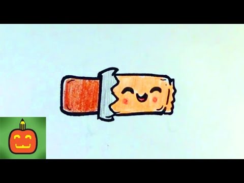 480x360 how to draw a cute candy bar - Candy Bar Drawing