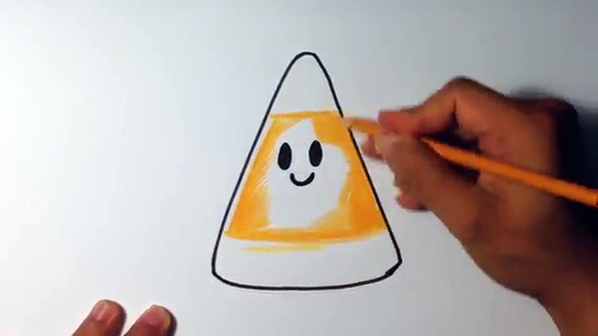 Candy Corn Drawing At PaintingValley Com Explore Collection Of Candy   Candy Corn Drawing 10 