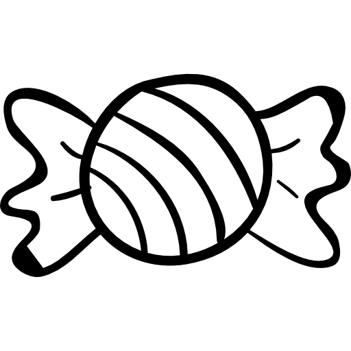 512x512 Collection Of Free Candy Drawing Simple Download On Ui Ex - Candy Drawing