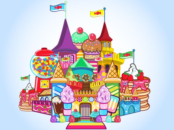 600x450 Huge Collection Of 'candy House Clipart' Download More Than - Candy House Drawing