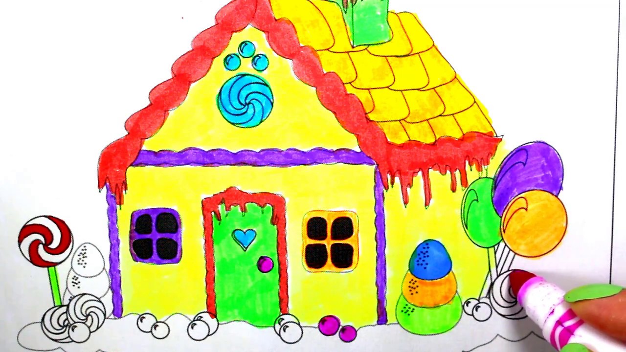 Candy House Drawing at Explore collection of Candy