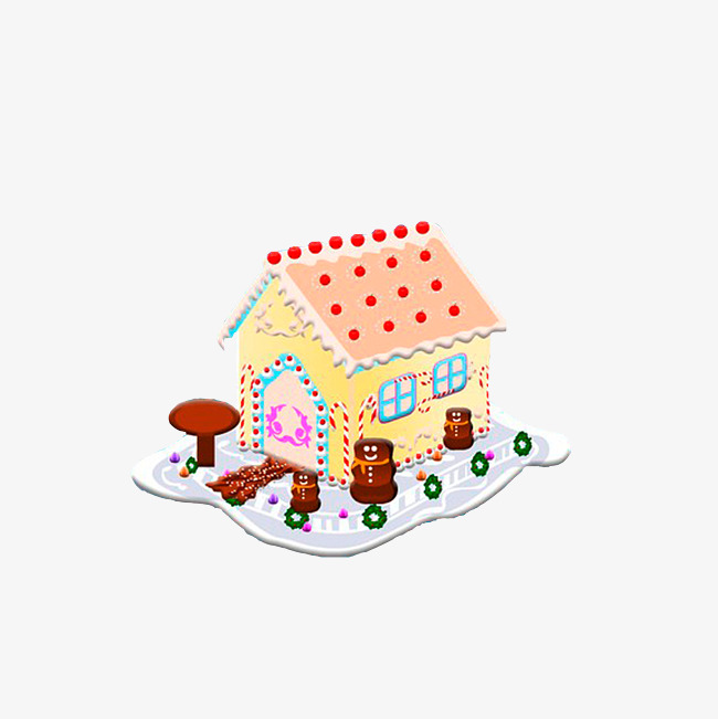 650x651 candy house drawing, cartoon candy house, candy seat png image - Candy House Drawing