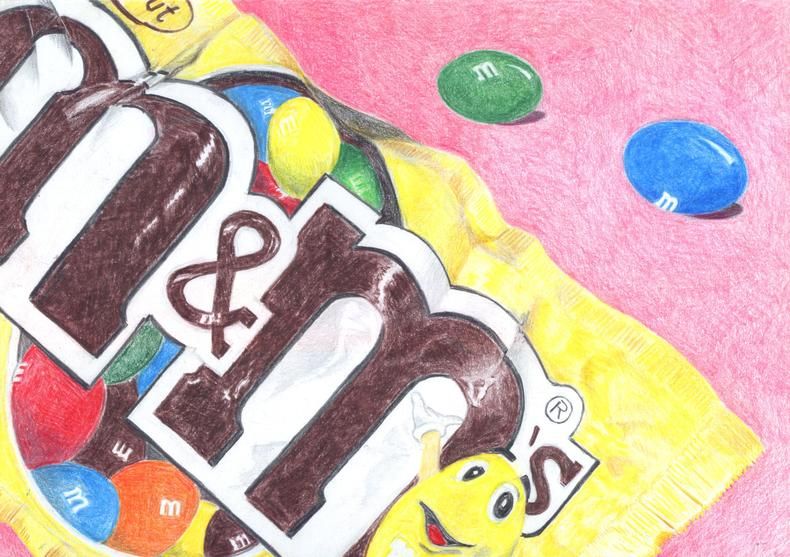 Candy Wrapper Drawing at PaintingValley.com | Explore collection of ...