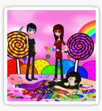 210x230 candyland drawing stickers redbubble - Candyland Drawing