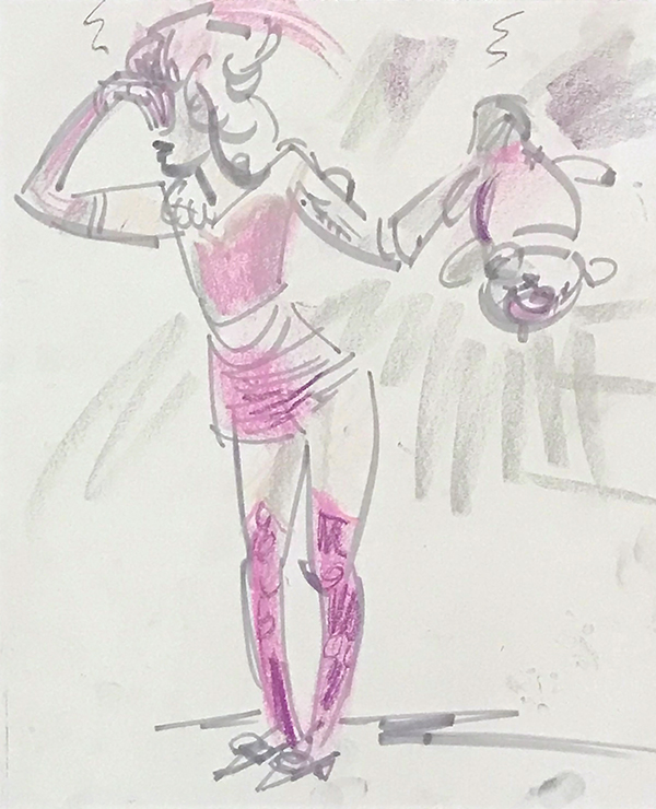 600x740 john tice candyland the drawing club - Candyland Drawing