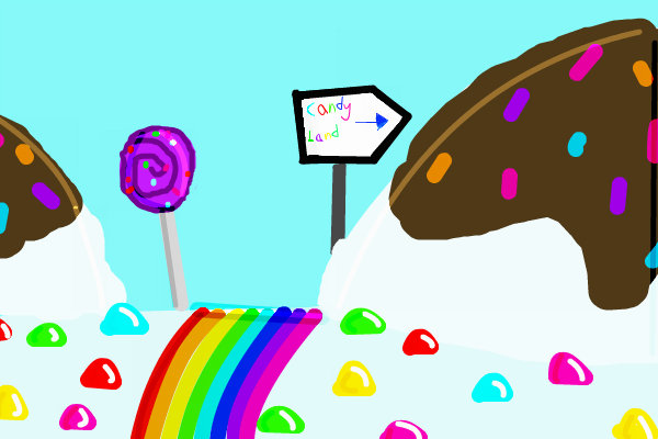 600x400 the path to candy land!!!!!!!! a humor speedpaint drawing - Candyland Drawing