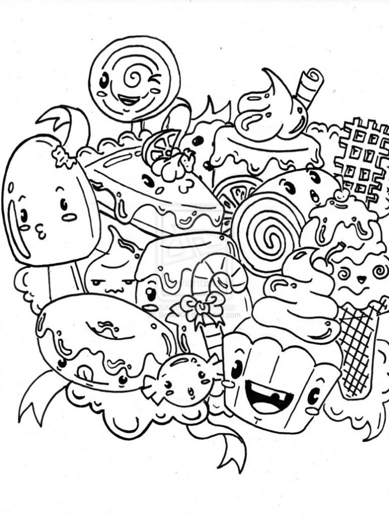 771x1024 candyland drawing pixel for free download - Candyland Drawing