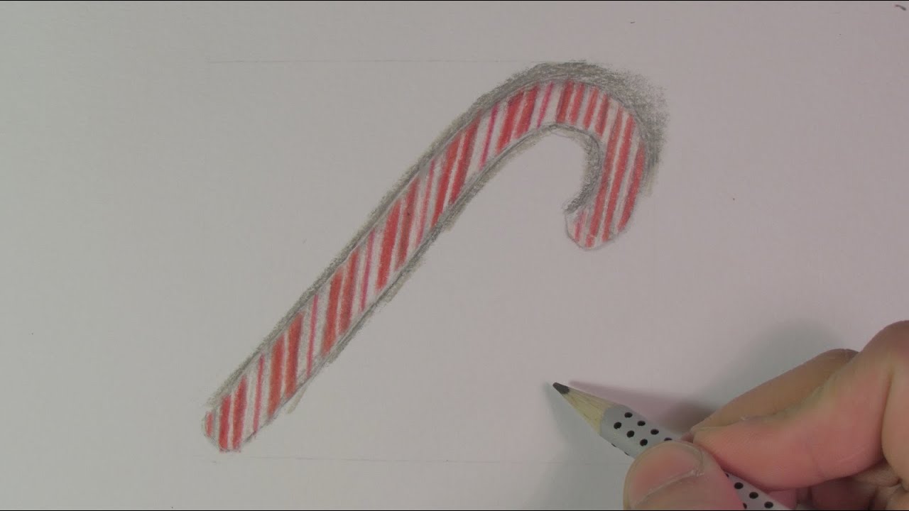 1280x720 realistic candy cane - Cane Drawings