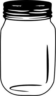 236x403 mason jar clipart drawing - Canning Jar Drawing