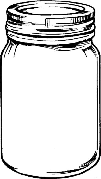 403x714 mason jars free desktop wallpaper - Canning Jar Drawing
