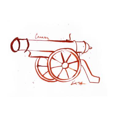 375x375 cannon drawing - Cannon Drawing