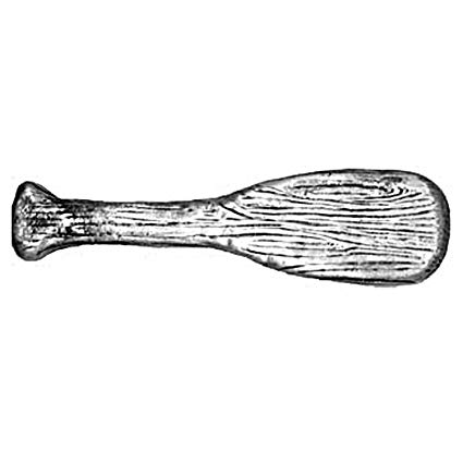 425x425 sierra lifestyles sl pewter canoe paddle pull - Canoe Paddle Drawing