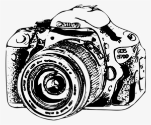 300x249 camera drawing png, transparent camera drawing png image free - Canon Drawing