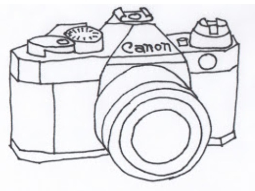 499x375 camera doodle uploaded - Canon Drawing