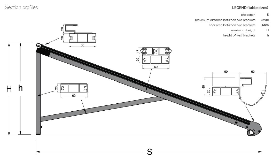 1053x623 Lexden Entrance Canopy Canopies Uk Canopy Experts - Canopy Drawings