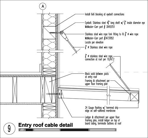 500x466 Entrance Canopy Details - Canopy Drawings