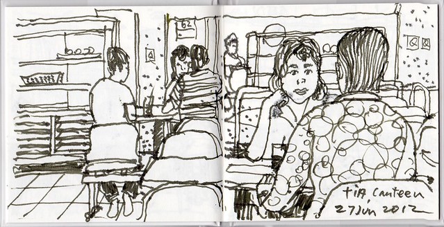 639x328 Tiastudio School Canteen - Canteen Drawing