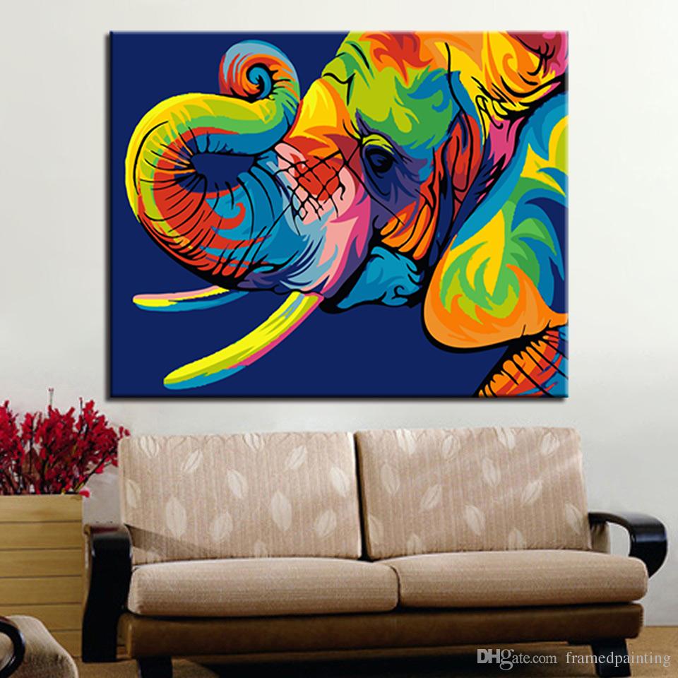 960x960 Framed Diy Digit Painting - Canvas Drawing