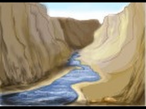 480x360 How To Draw The Grand Canyon - Canyon Drawing