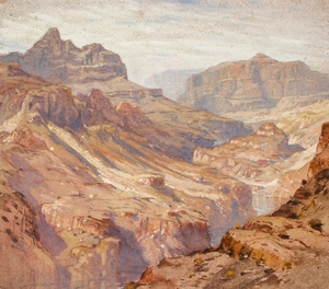 300x264 Samuel Colman - Canyon Drawing