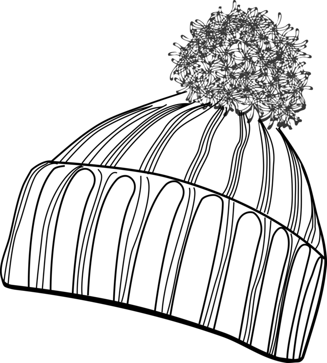 675x750 Coloring Book Download Drawing Clothing Cap Cc0 - Cap Drawing