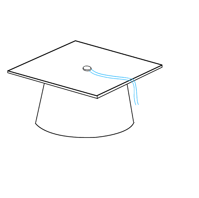 680x678 How To Draw A Graduation Cap - Cap Drawing
