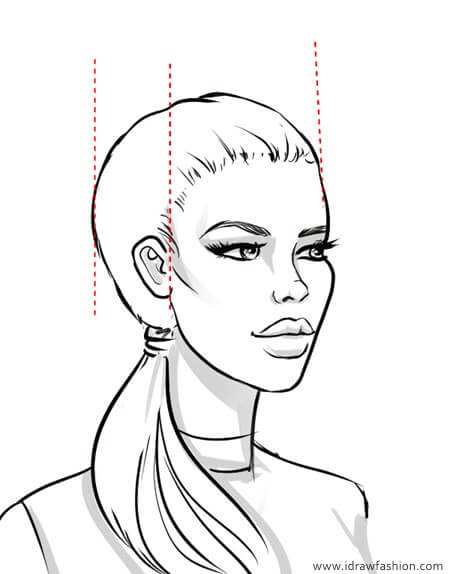 450x574 how to draw a baseball cap i draw fashion - Cap Drawing