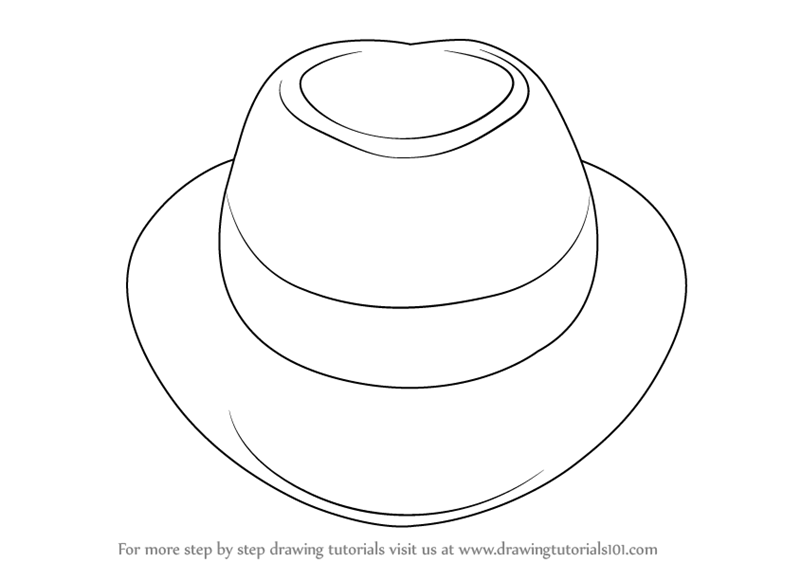 800x562 Learn How To Draw A Hat - Cap Drawing