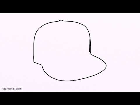 480x360 How To Draw Cap Easy Drawing For Kids Step - Cap Drawing