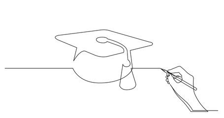 455x240 Graduation Cap Drawing Photos, Royalty Free Images, Graphics - Cap Drawing Images