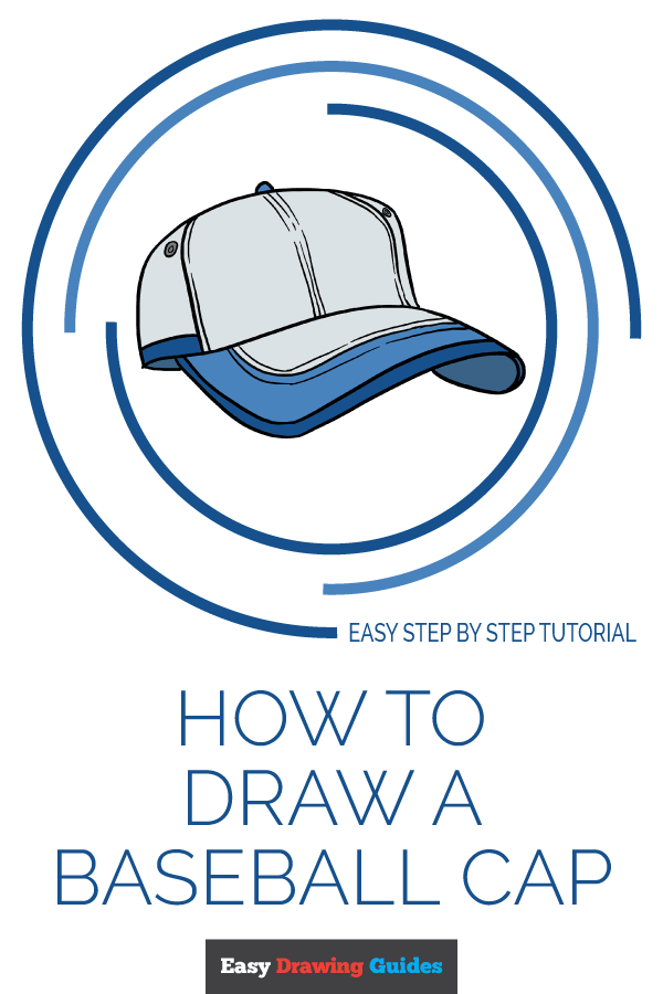 600x900 How To Draw A Baseball Cap - Cap Drawing Images
