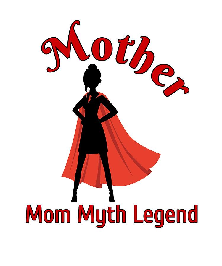 750x900 mom myth legend superhero cape drawing - Cape Drawing